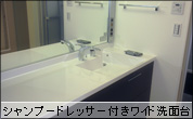 シャンプードレッサー付きワイド洗面台